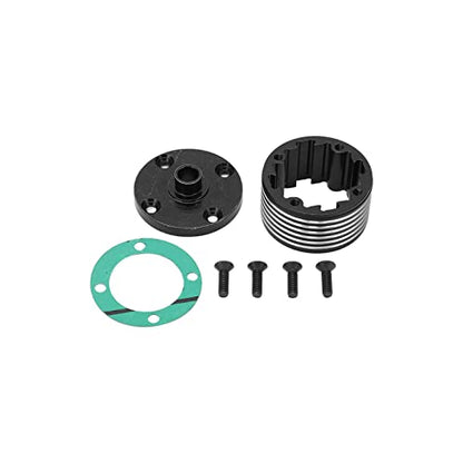 Metal Front Middle Rear Universal Differential Case 8655, Differential Case for ZD Racing DBX - 07 EX - 07 1/7 RC Car, Steel Material Durable Differential Gearbox with Aluminium Al
