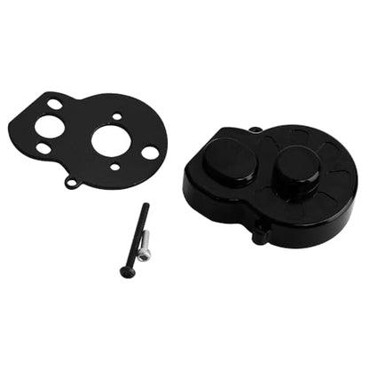 Aluminum Steering Knuckles, C Hubs Front Rear Shock Mount Suspension Arms Transmission Cover Wheel Hex for 1/24 Buggy Losi Micro-B Upgrade Set,8 Set (Black) - color: Black