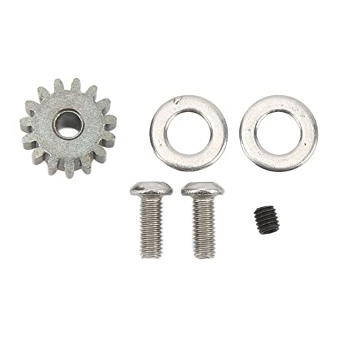 RC Front Gear Box Aluminium Alloy Double Speed CNC Machined for SCX10 1/10 Crawler Anodized Surface Gear Box for RC Car Enthusiasts (Black) - color: Black