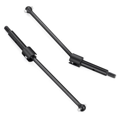 2Pcs JGGZONE Steel 1144 Rear Drive Shaft CVD Dogbone Joint Axle Driveshafts Compatible with LOSI 1/16 Mini-B Buggy 1/18 Mini-T 2.0 Stadium Truck Replacement Parts