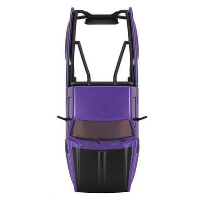 INJORA IR60-24 Body for SCX24 C10 Bronco Wrangler Basecamp 4Runner (Purple) - color: Purple