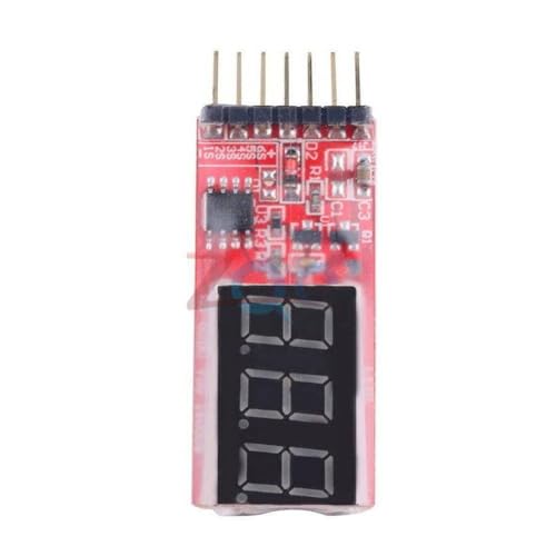 Generic 2-6S RC Li-Po Battery Voltage Indicator Checker Tester 7.4V-22.2V Alarm Indicator Volt Meter Test Module