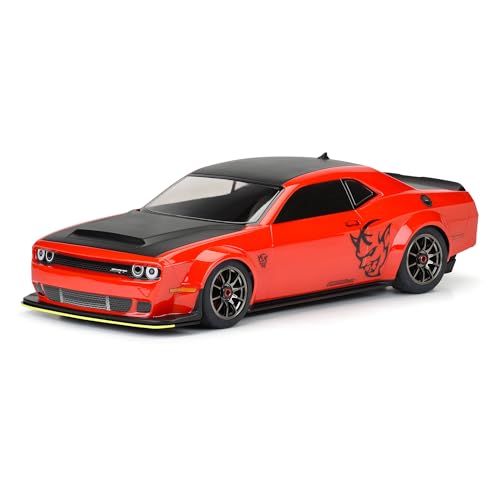 PROTOform Dodge Challenger SRT Demon Clear Body for ARRMA RC Infraction Car, PRM158600