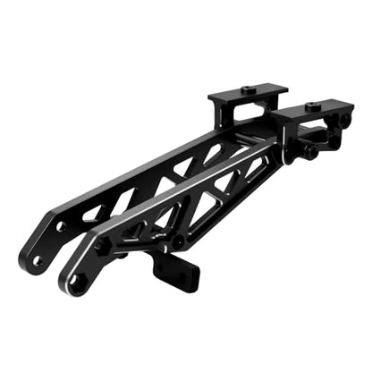Aluminum RC Rear Wing Mount Upgrades for 1/8 Arrma Kraton V6 6S BLX EXB,Notorious 6S BLX,Replace#ARA320758 (Black) - color: Black