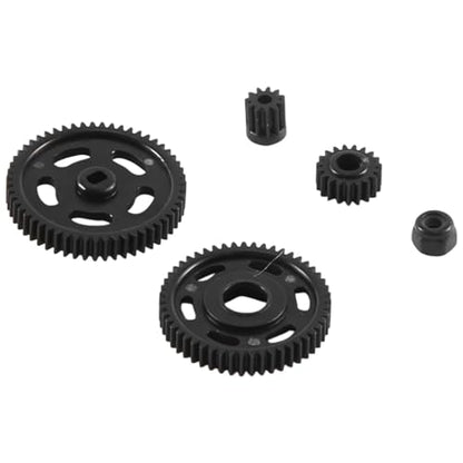 RC Car Accessories for Axial for SCX24 AXI90081 AXI00002 C10 AXI00001 1/24 RC Crawler Transmission Steel Spur Gear Set Upgrade Parts
