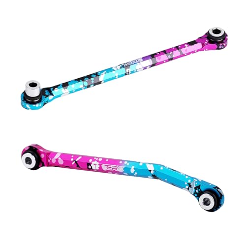 10PCS Splash Anodizing Aluminum High Clearance Chassis Links and Steering Links Set for HPI Venture18 Upgrade