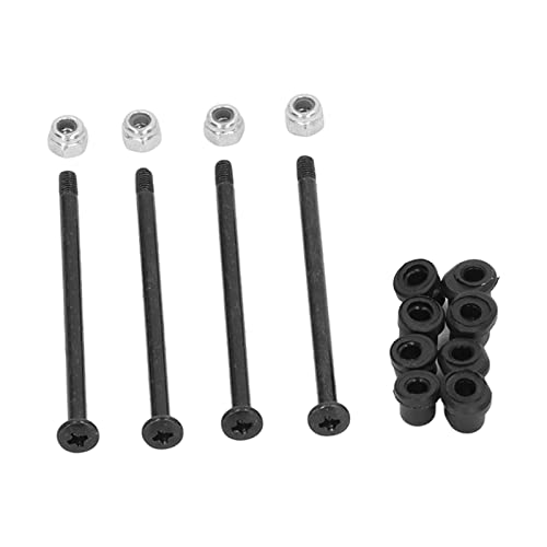 YUYTE RC Cars Crawler Screw Kit Replacement RC Metal Screw Kit Steel RC Hobby Parts Tool with Screws Nuts Bushings for 144010 144002 124016 124017