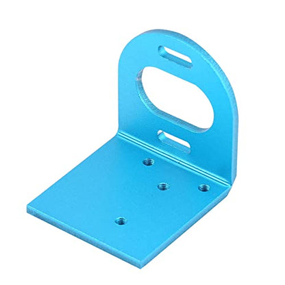 Motor Mounting Bracket, Small Metal Motor Holder, Adjustable Motor Mounting Holder Replacement Parts, 1.39 x 1.5 x 1.49 Inch Bracket Seat Base for 3650 3660 540 Motor, Blue