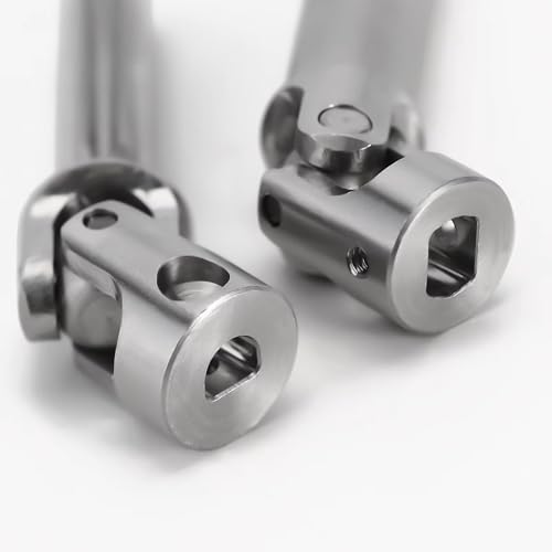 RC Car Drive Shafts For HSP 94108 94111 94118 94107 94170 94128 106015 108015 1/10 RC Car Steel Adjustable Length CVD For Buggy Truck Upgrade Parts