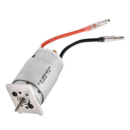 RC E9661 Motor 390, Brushed Motor 390 with Fixed Plate 1/16 RC Car Spare Parts for Truggy Short Course 1631 1651 1621 Car Model Accessory Smax