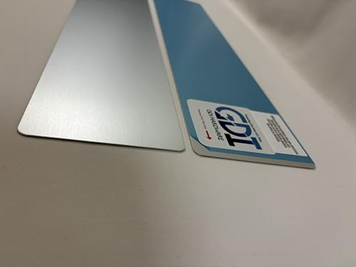 Protection Plates/Push Plates (Aluminum, 4 X 4) - color: Aluminum, size: 4 X 4