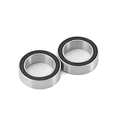 INJORA Steel Sealed Bearing Kit for TRX4M 1/18 RC Crawler, 22PCS (Black) (Pack of 2) - size: 8x12x3.5mm (Pack of 2)
