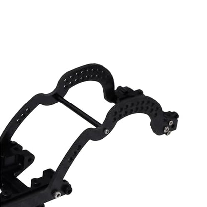 RC Crawlers Components For TRX4M For Bronco For Defender 1/18 For LCG Chassis Kit Frame Rails Braces Rock Sliders RC Crawler Car DIY Upgrade Parts Replacement(Set) - size: Set