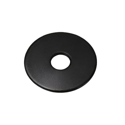 ZQZ 100Pcs 1/4" x 1" Flat Washers, 304 Stainless Steel Fender Washers, Black Finish, Standard Stainless Steel Washers for Screws - size: B-1/4" x 1"-100 Pieces