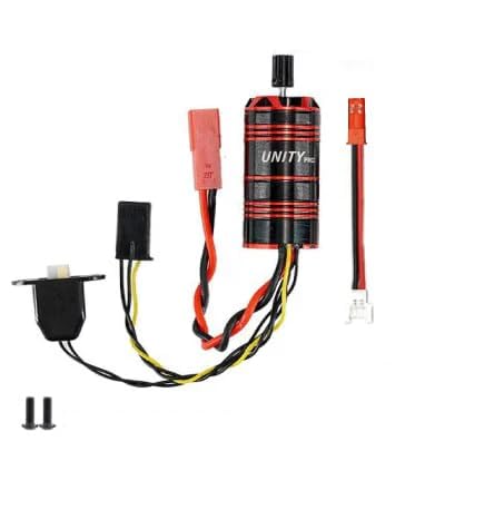 FURITEK Unity PRO 3500kv 2-in-1 Micro FOC Brushless System for HobbyPlus CR-18P EVO PRO - Remote Control Car, RC Cars, RC Crawlers 1/18 Scale Electronics Upgrade (HELIDIRECT)