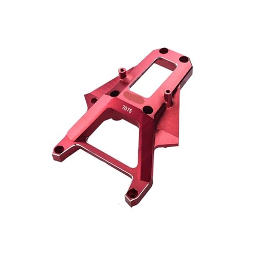 Metal Servo Mount Steering Cover Chassis Brace 7820 for TR-AXXAS 1/6 for XRT 8S 4WD 78086-4 for Monster Truck RC Car Upgrade Parts(Red) - color: Red