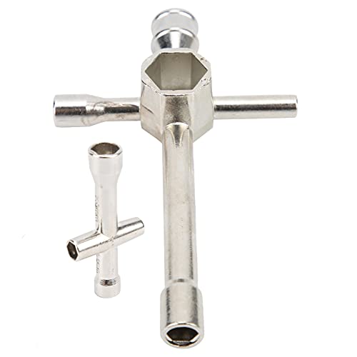 Socket Set, Steel RC Cross Wrenches, Hex Driver for Tire Nut and Removal for RC Cars and Vehicles