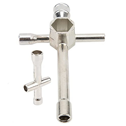 Socket Set, Steel RC Cross Wrenches, Hex Driver for Tire Nut and Removal for RC Cars and Vehicles