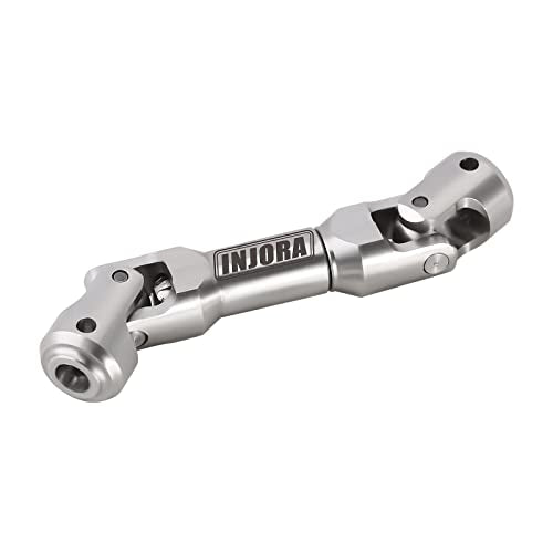 INJORA Stainless Steel Heavy-Duty Drive shafts for 1/10 RC (68-86mm) - size: 68-86mm