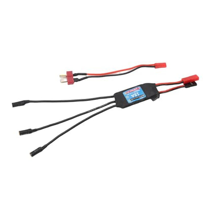 CHICIRIS 18A Brushless ESC, 50A Motor Controller with 3.5mm Banana Connector for K989 Mini Z 1/24 1/28 RC Car
