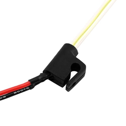 INJORA LED Whip Light Side Fixed for 1/18 SCX24 1/24 RC Crawlers (Green) - color: Green