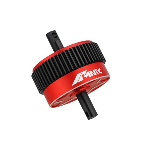 Alloy Transmission Differential Diff Gear Kit 2380 for 1/10 Slash Stampede Rustler Bandit F-150 Raptor 2WD Series Upgrade Part Red - color: Red