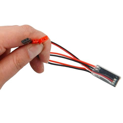 10A Brushed ESC 1-3S Two Way Motor Speed Controller with Brake/Without Brake 1A BEC for RC Vehicle Car Boat Model - color: 2pcs Two Way W Brake