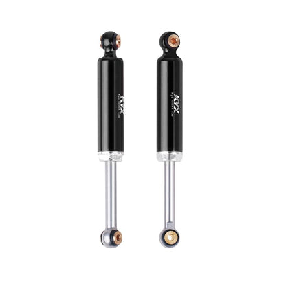 KYX Racing Aluminum Suspension Shock Absorber Inner Spring Shock 52mm Upgrades Parts Accessories for 1/24 RC Crawler Car Axial AX24 (4pcs), Black