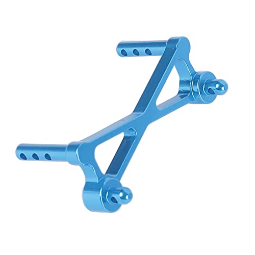 Aluminum Front Body Shell Post Mount for Axial SCX24 C10 1/24 RC Crawler Car Upgrade Accessories (Blue) - color: Blue