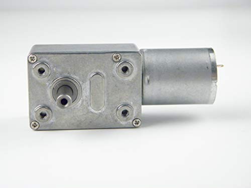 DC Worm Gear Motor 370WG 12V DC 130RPM Inversion Reducer for Automation Equipment - size: 12V, style: 130 RPM