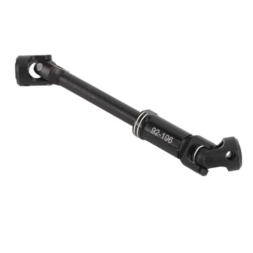 RC Drive Shaft, Metal RC Car Crawler Drive Shaft with Screws for SCX10 1/10 Cars (92-106MM - size: 92-106MM
