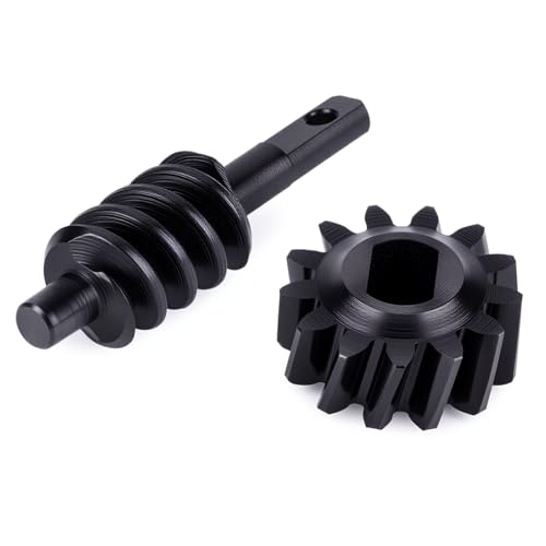 Steel Helical Axle Gear Set for 1/30 RC Crawler (13) | Hardened Steel, 2 Sets Included, Precision Machined, SCX30 Compatible