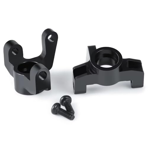 RC Cars Models Parts For Mini-B 2WD 1/16 2Pcs Aluminum Alloy Front Steering Knuckles Caster Blocks RC For Buggy Truck Model Upgrade Parts(Steering Knuckles) - size: Steering Knuckles