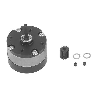 RC Car Universal 540 Brushed Motor with 1/3 Reduction Planetary 13T 80T for 1/14 Tractors 1/10 Crawler Car DIY Modifications (80T)