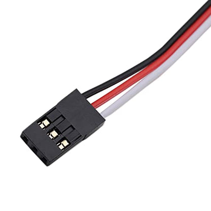 10pcs 10cm Male to Male JR Plug Servo Extension Lead Wire Cable 100mm AWG22 for RC Plane