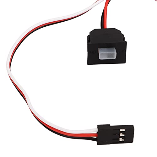 Keenso RC Car Brushed ESC, 6860 RTR 60A Electronic Speed Controller for 1/10 RC Crawlers Tanks Cars Boats for Various Environments
