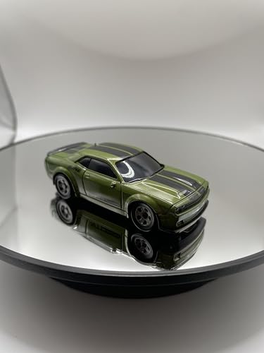 Mini RC Drift Car 1:64 Scale, Remote Control Car with LED Lights & 2-Speed Modes, Upgraded 2.4G Wireless Radio Remote Control for Multi-Users Challenge (Dark Green) - color: Dark Green