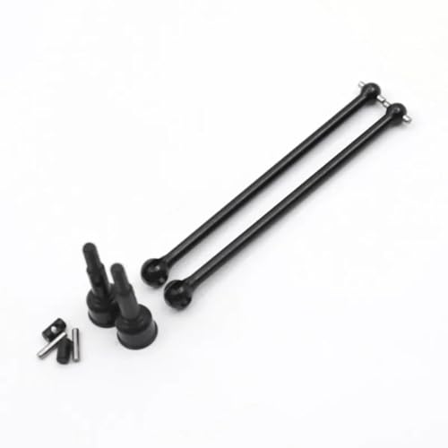 Compatible with Omni for Terminator 1/10 RC Car Upgrade Modification Parts Accessories 2pcs Metal CVD Driveshaft RC Car DriveShafts