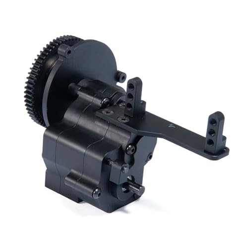 RC Car Models Parts for Axial for Wraith Rr10 90048 90018 90053 1/10 Rc Crawler Car Aluminum 2 Speed Transmission Center Gearbox and Cover Parts(Gearbox) - size: Gearbox