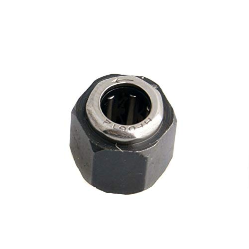 27mm Electric Roto E-Start Power Starter Drill Plate Nitro Engine Backplate Power Back Cover 11011 & RC 12 mm Hex Nut One Way Bearing R025