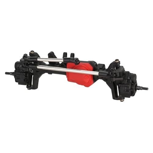 RC Vehicle Axles Compatible with TRX-4 1/10 RC Crawler Car Upgrade Parts RC Car Front Rear Axle Set Upgrade Parts Front Rear Portal Axle Assembly(Color:Front Axle) - color: Front Axle