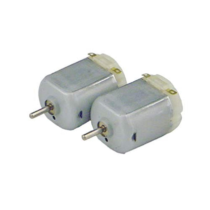 Lot of 2 Small DC 130 Motor 3V 6 V for Model,Fan,Remote Control Devices 8000RPM - size: 130 DC Motor 2PCS