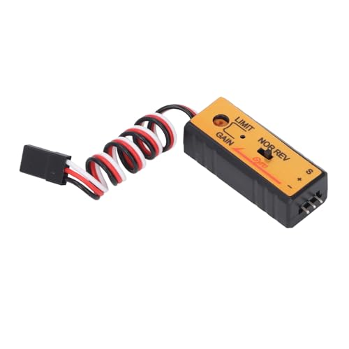 RC Stability Control Gyro, Gyroscope Stability Controller, Accurate Single Stage Gain Sensitivity RC Car Gyro Controller Module 4-6V