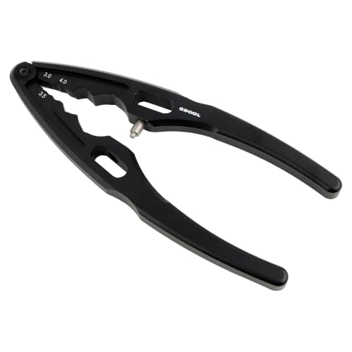 Universal Hobby RC Multi Shock Absorber Shaft Pliers W/Ball End Multi-Function Clamp Tools for All 1/8 1/10 1/12 1/14 1/16 1/18 Scale Cars Trucks (Black)