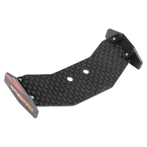 HobbyPark Aluminum & Carbon Fiber Wing Body Spoiler Upgraded for 1/24 Losi Micro-B Buggy Upgrades Parts, High Downforce