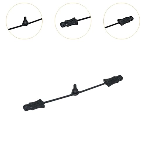 Yiju 20 Pieces RC Car Retainer Strips RC Rubber Retainer Pull Tabs Attachments RC Car Accessories Body Clip Retainer Utility Small Size Elastic Rubber, 30 Pieces - color: 30 Pieces