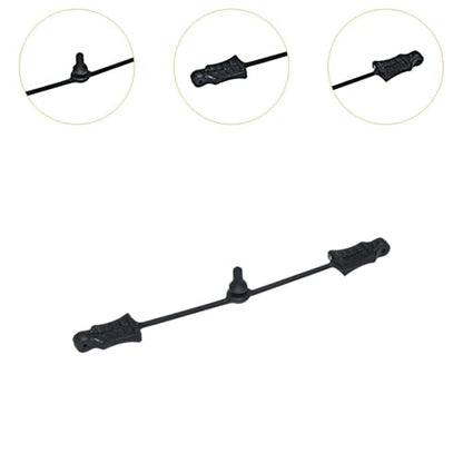 Yiju 20 Pieces RC Car Retainer Strips RC Rubber Retainer Pull Tabs Attachments RC Car Accessories Body Clip Retainer Utility Small Size Elastic Rubber, 30 Pieces - color: 30 Pieces