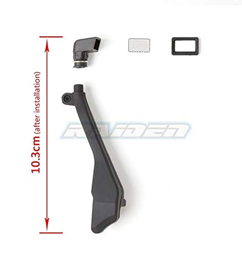 1/10 Scale RC Crawler Truck Rubber Safari Snorkel for Traxxas TRX-4 Defender TRX 4 Trail Crawler