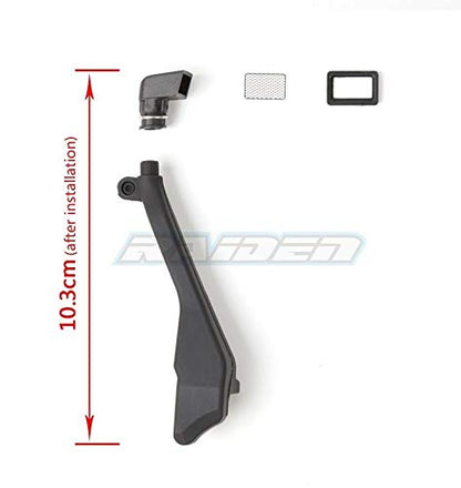 1/10 Scale RC Crawler Truck Rubber Safari Snorkel for Traxxas TRX-4 Defender TRX 4 Trail Crawler