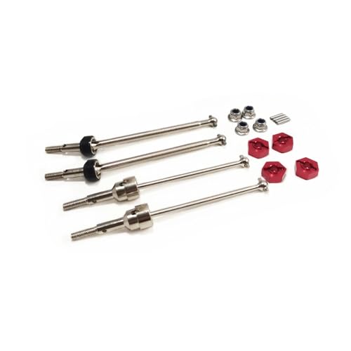 RC Drive Shafts Parts for Wltoys 104001 Front CVD Drive Shaft Rear Dogbone Rear Axle Cups Set Remote Control Car Replacements Accessories